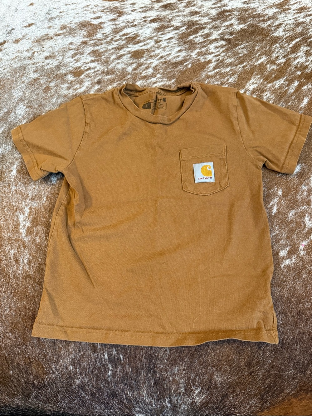 Carhartt Short-Sleeve Pocket Tee in Carhartt Brown
